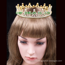 2016 Gold Plated Crystal Tiara Hot Sale Crown